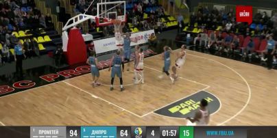 Чемпионат Украины по баскетболу. 9 тур | "Прометей" – "Днепр" – 102:64.