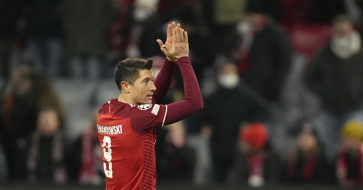 Левандовски за 23 минуты установил историческое достижение в Лиге чемпионов