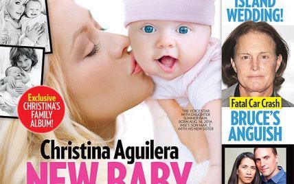 Кристина Агилера снялась в эксклюзивной фотосессии для People вместе с дочерью