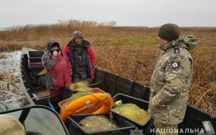 У зоні ЧАЕС поліція затримала подружжя браконьєрів, які наловили риби на 50 тис. грн