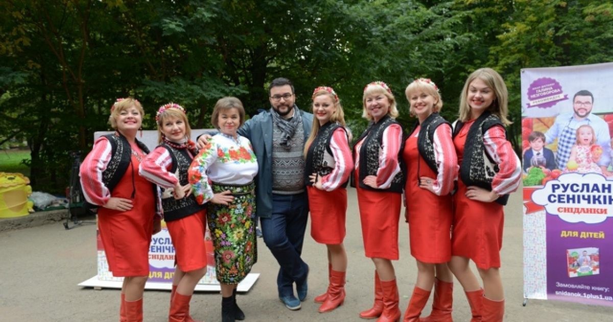 Сеничкин и Барбир побывали в Черновцах / © пресс-служба канала "1+1"