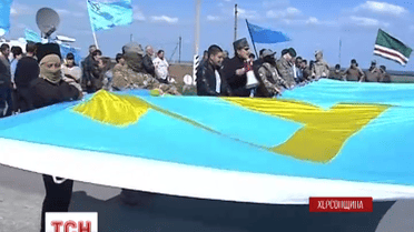 У Чонгарі відбулася масштабна акція вшанування пам'яті депортованих татар у 1944 році