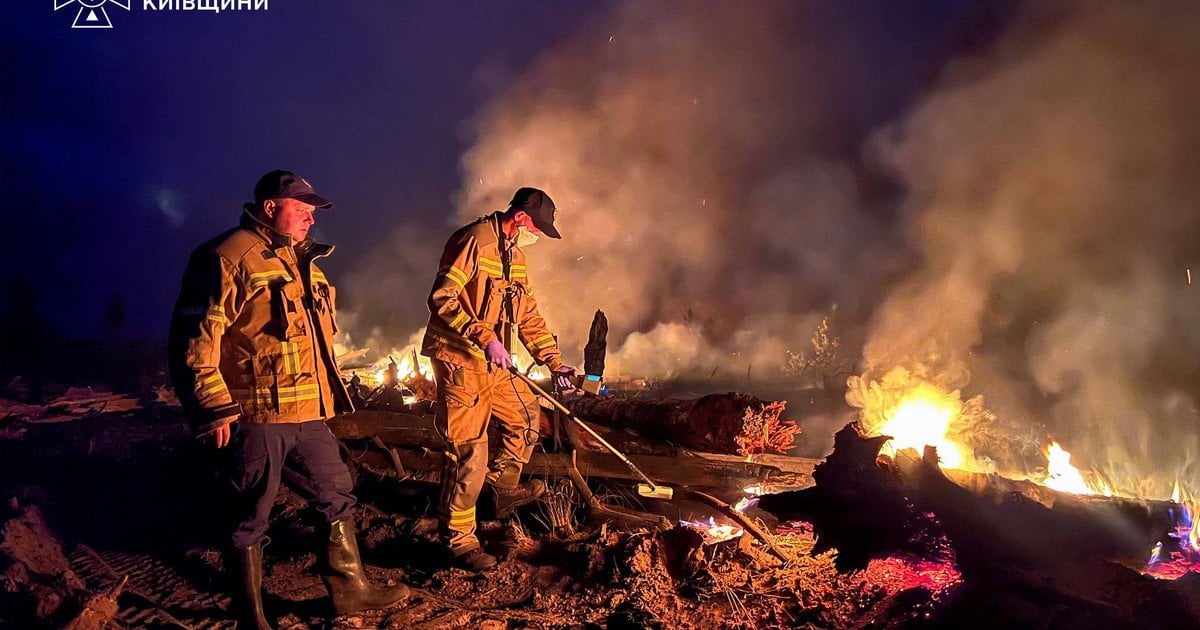 Пожежі у Чорнобильській зоні відчуження