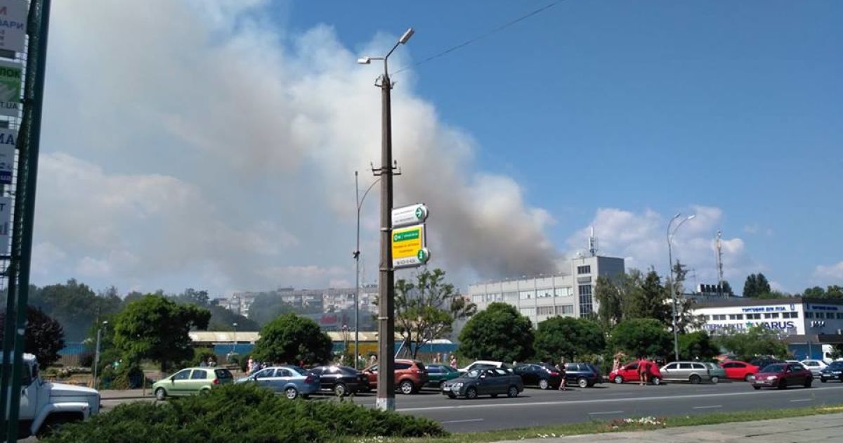 Пожежа у Броварах