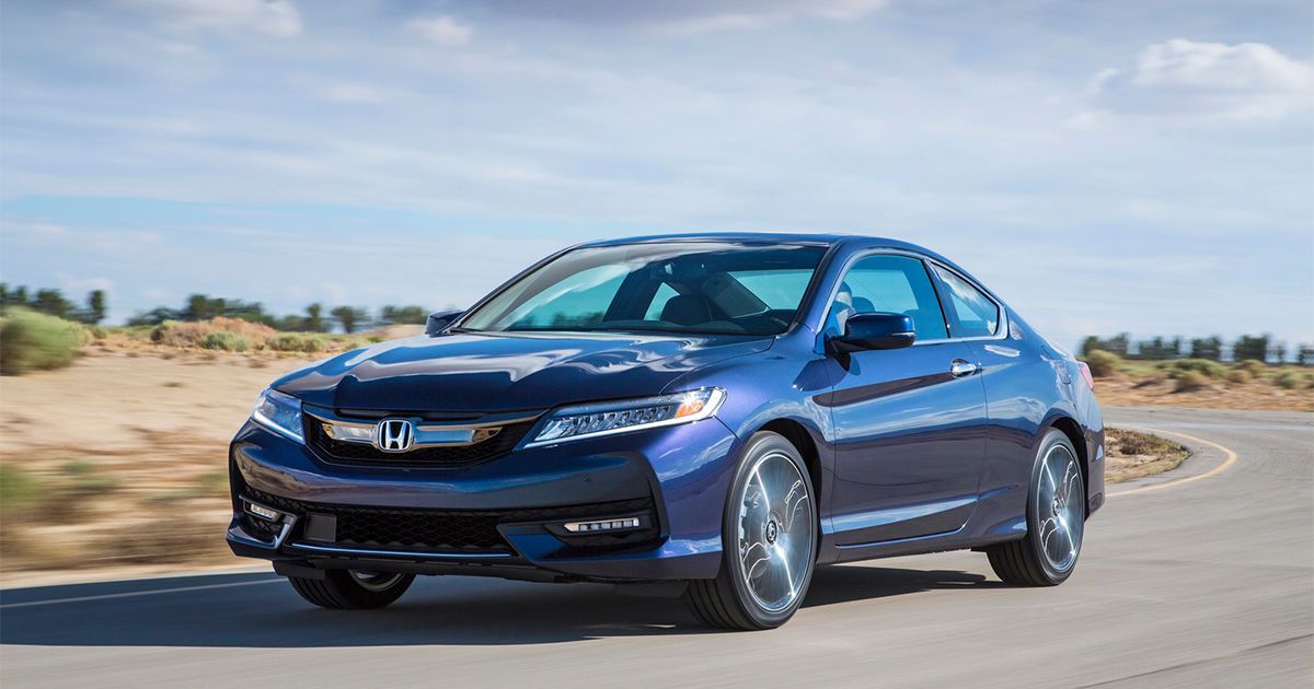Японцы обновили купе Honda Accord