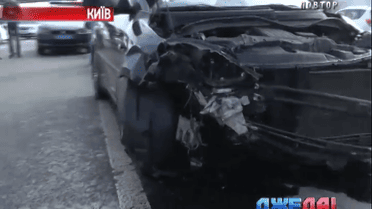 Зрелищное ДТП произошло на столичной набережной