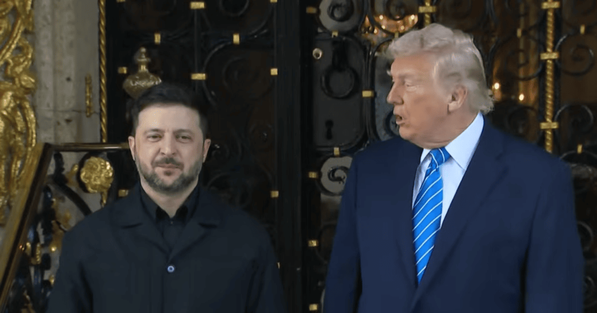 Володимир Зеленський та Дональд Трамп