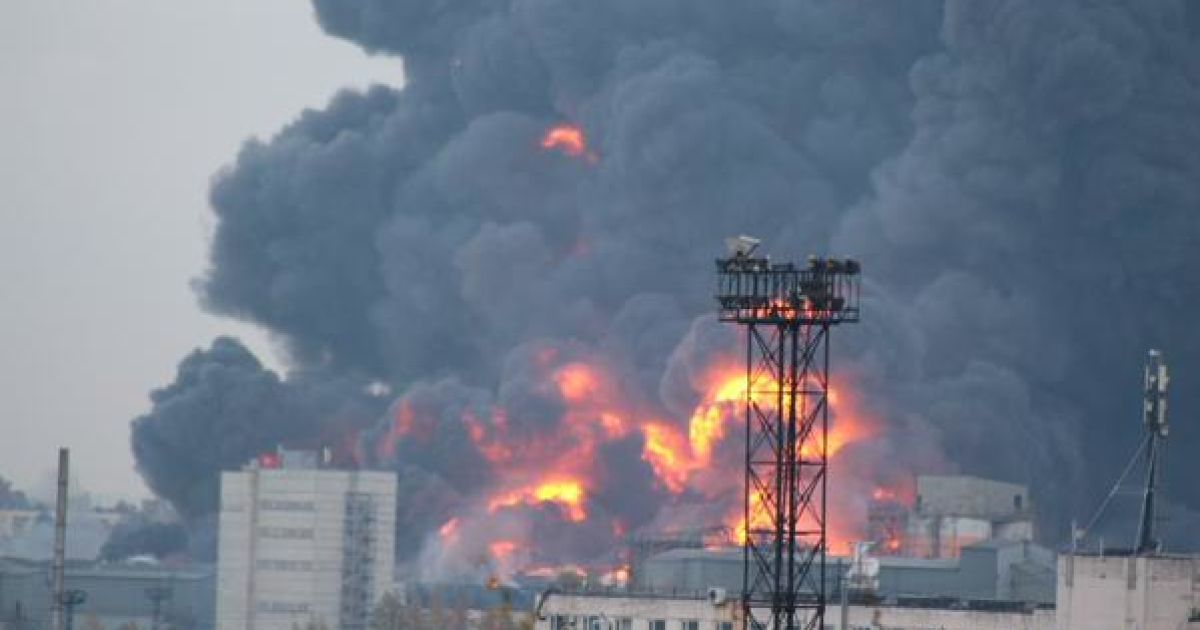 Пожару присвоен высший ранг сложности. / © twitter/martin_camera