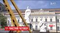 В Киеве помоют три известных памятника историческим деятелям