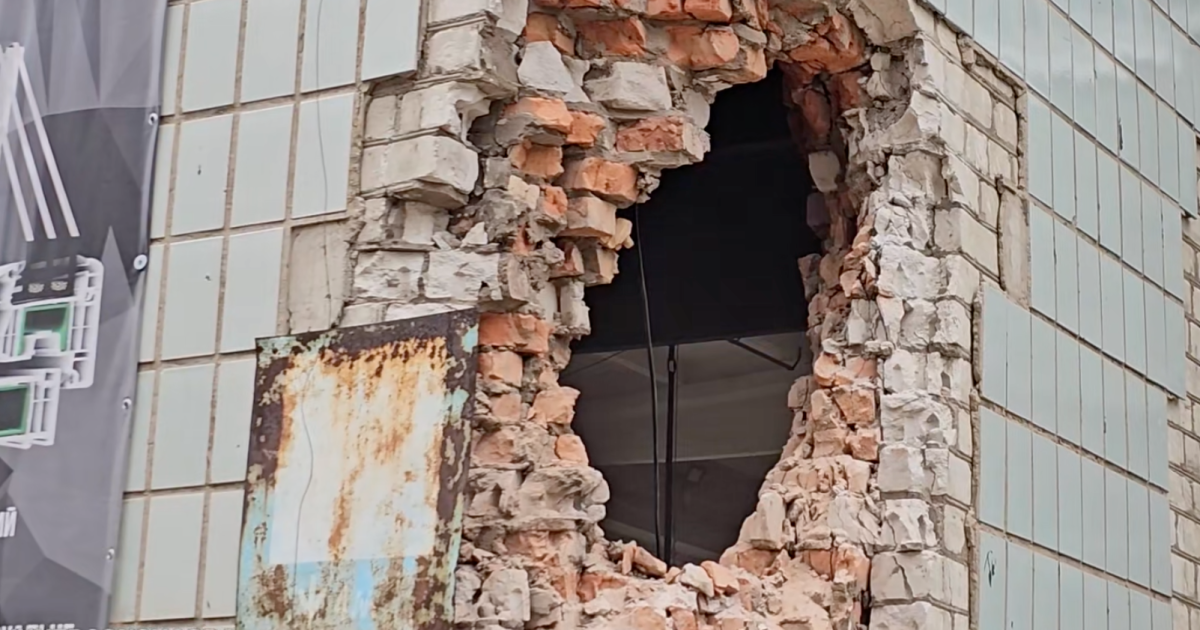 Наслідки обстрілу Фото: скриншот