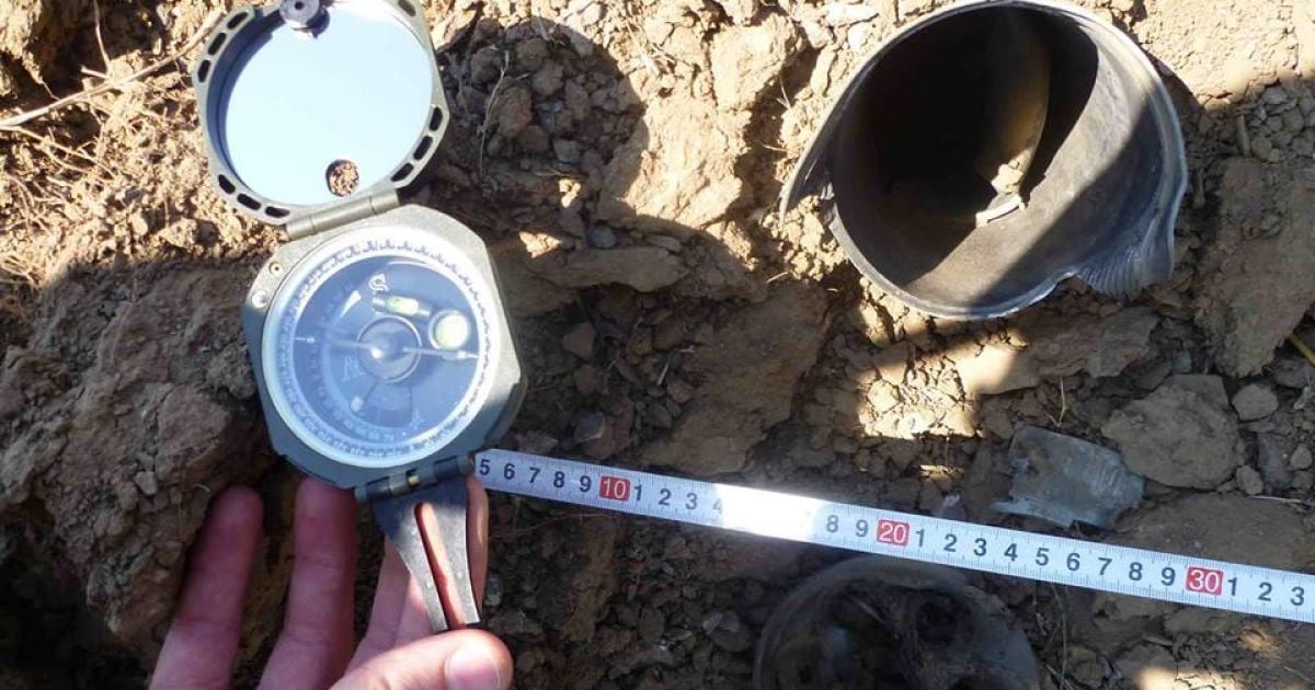 Эксперты показали снаряды от вражеских "Градов" / © Facebook/пресс-центр штаба АТО