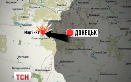 Боевики из гранатометов обстреляли Марьинку и ранили четырех бойцов АТО