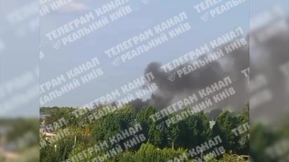 У Білій Церкві виникла пожежа на складі з феєрверками