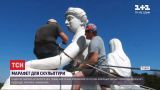 Марафет для статуи: в Одессе приведут в порядок скульптуру Ночи