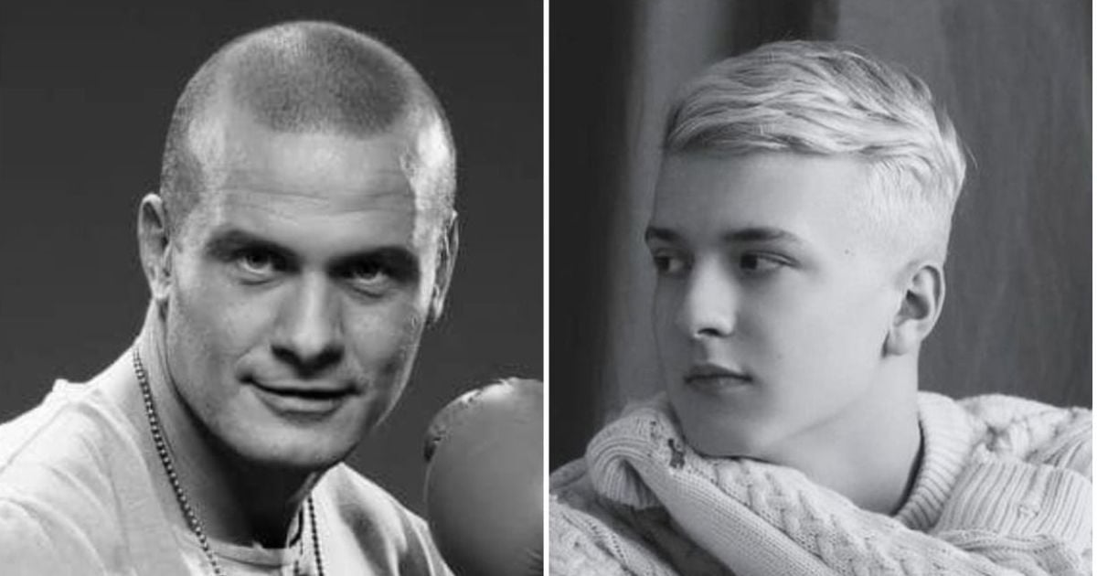 В’ячеслав Узелков і його син Роберт