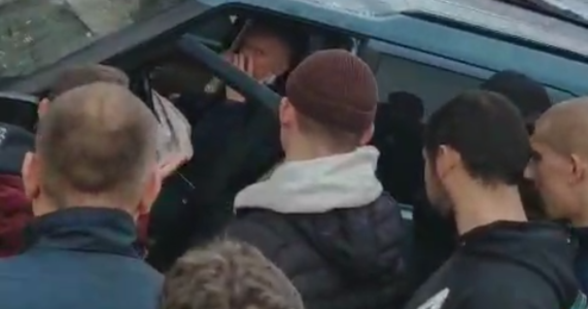 ДТП на Майдані / © скриншот з відео