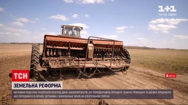 Новости Украины: в Раде планируют рассмотреть два законопроекта земельной реформы