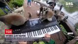Новости мира: в Таиланде юная посетительница зоопарка играет для лемуров на синтезаторе