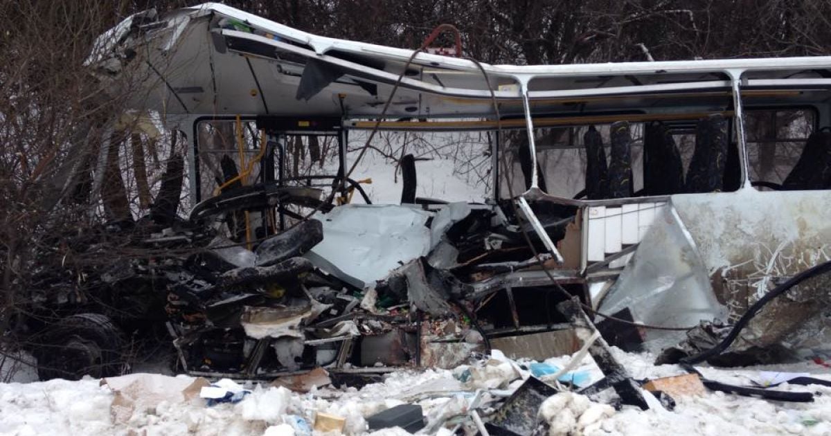 Фото с места трагической аварии / Павел Мяснов, ТСН / © euronews.com