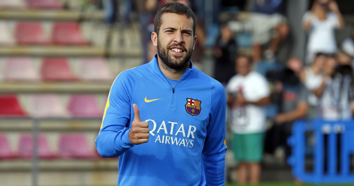 Жорди Альба может не сыграть против "Реала".