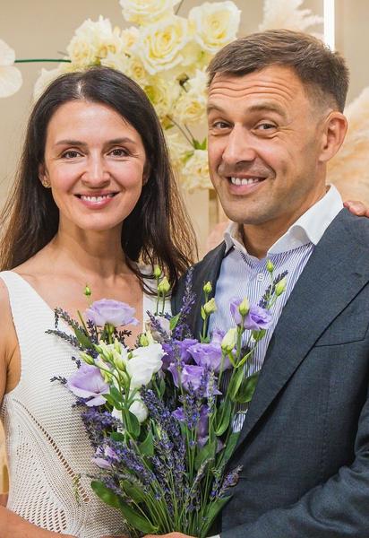 Валентина Хамайко з чоловіком