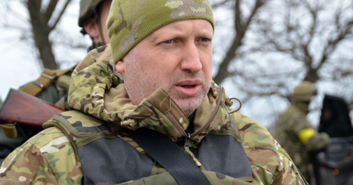 Турчинов рассказал о российских войсках на Донбассе