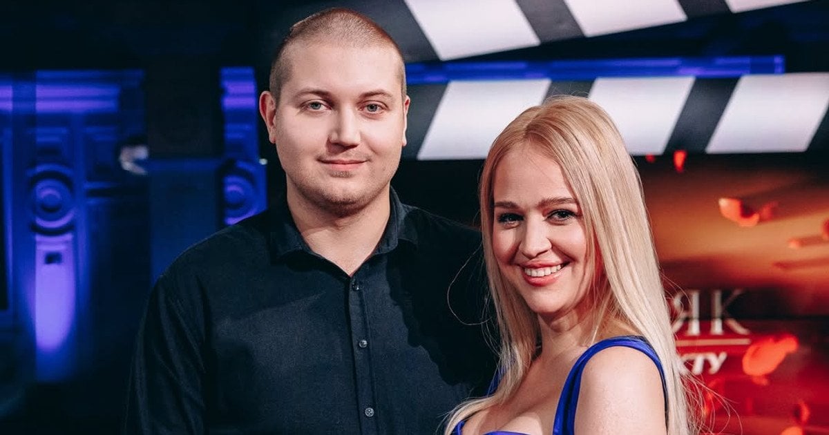 Інна Бєлєнь з чоловіком