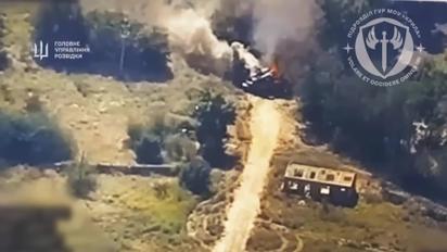 Українські розвідники спалили російську «Осу» за 10 мільйонів доларів