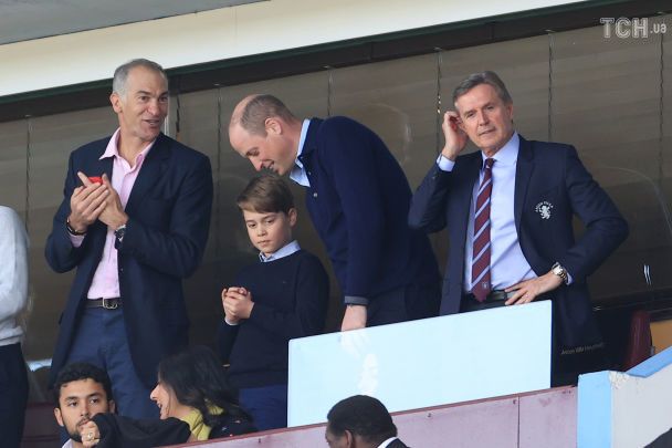 Принц Уильям с сыном принцем Джорджем / © Getty Images