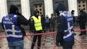 Митингующие перекрыли улицу Грушевского в Киеве