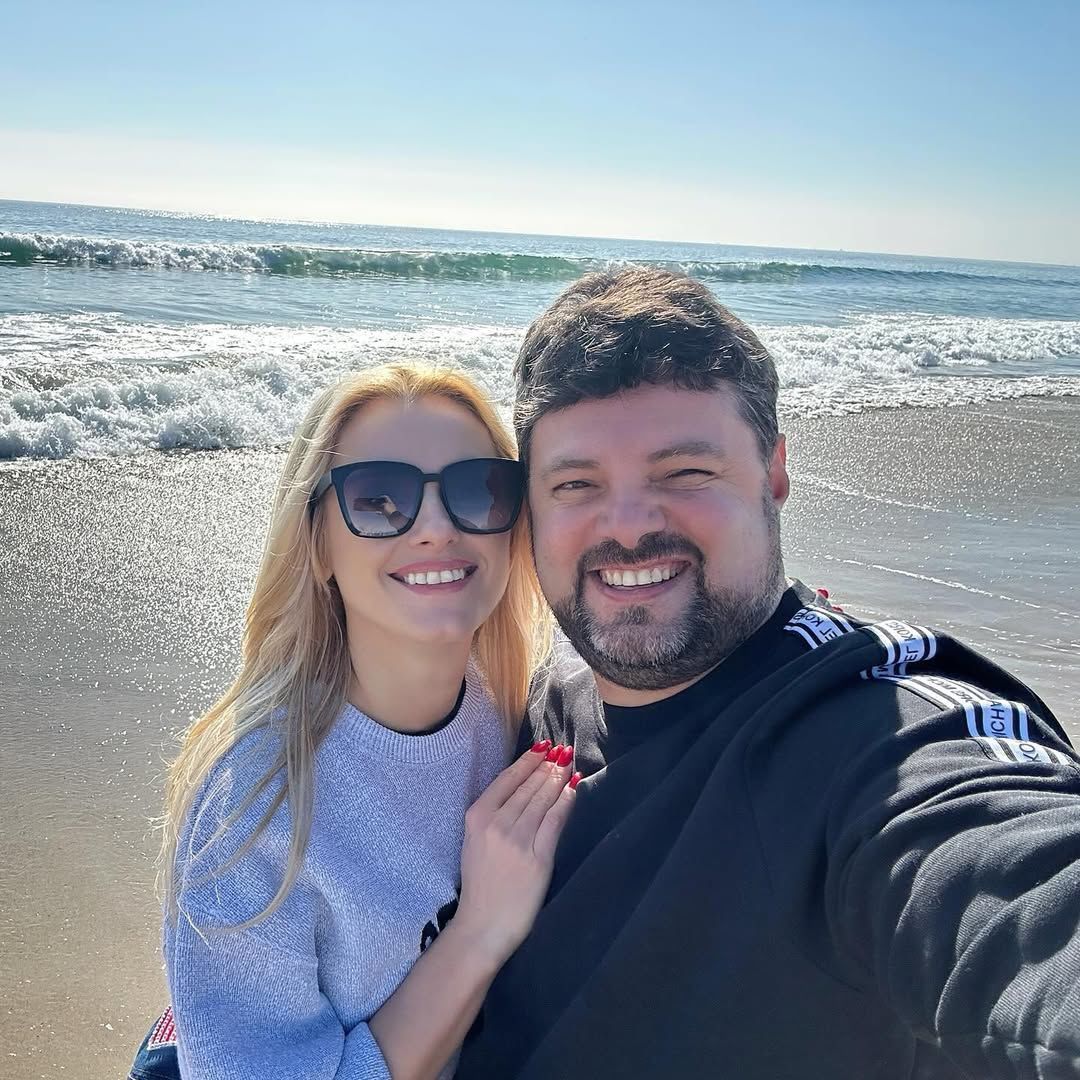 Ірина Федишин і Віталій Човник / © instagram.com/irynafedyshyn