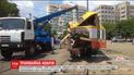 В Одесі трамвай на швидкості зійшов з рейок