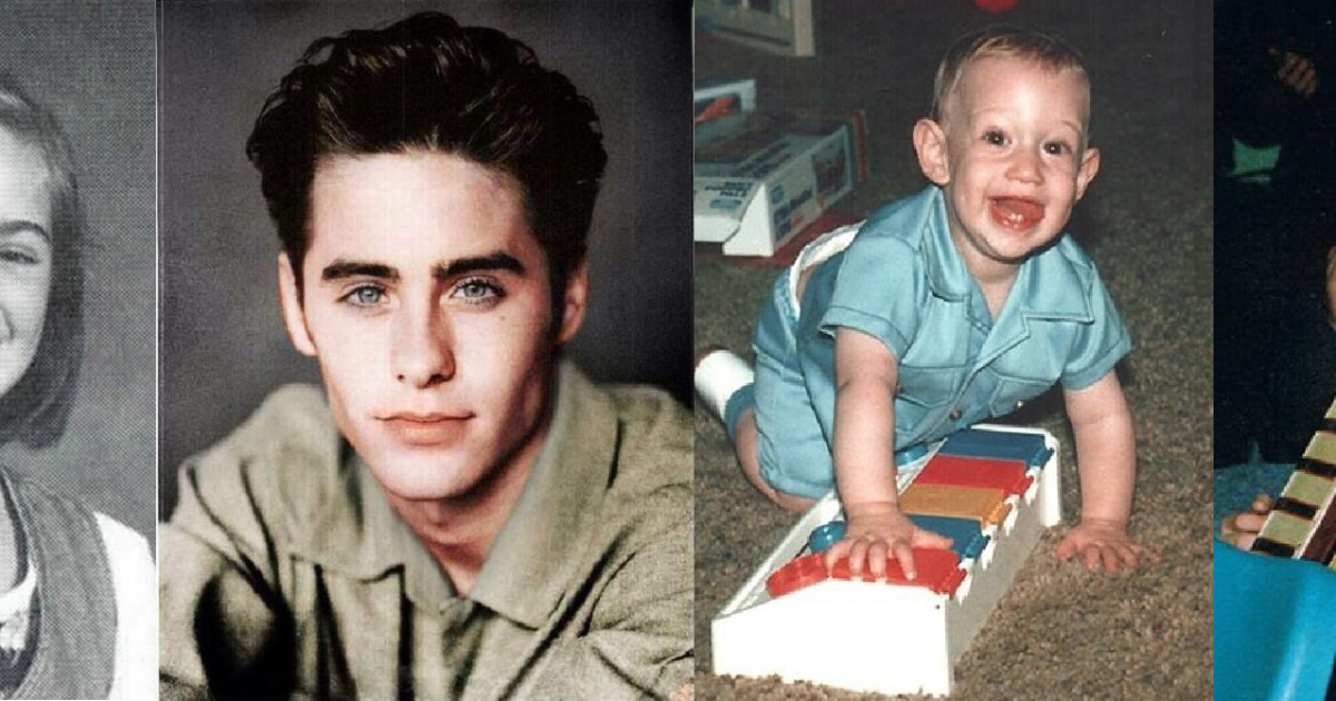 За годы к звездной жизни. Узнаете ли вы знаменитостей в детстве