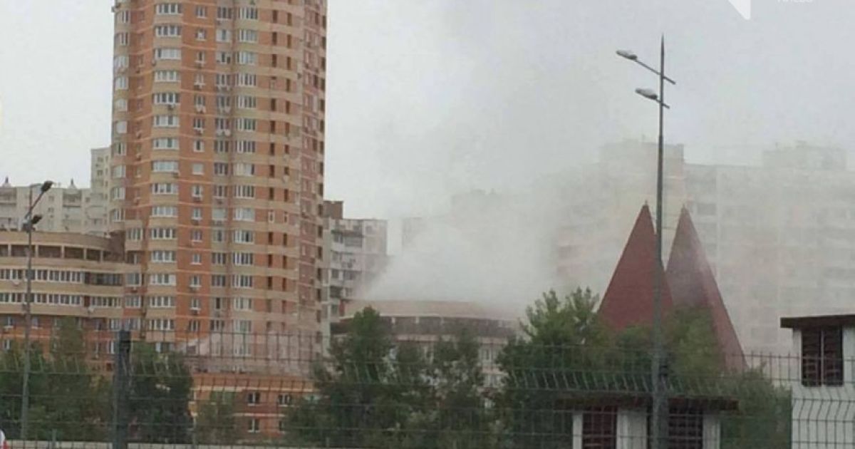 В Киеве на Левом берегу прогремел взрыв