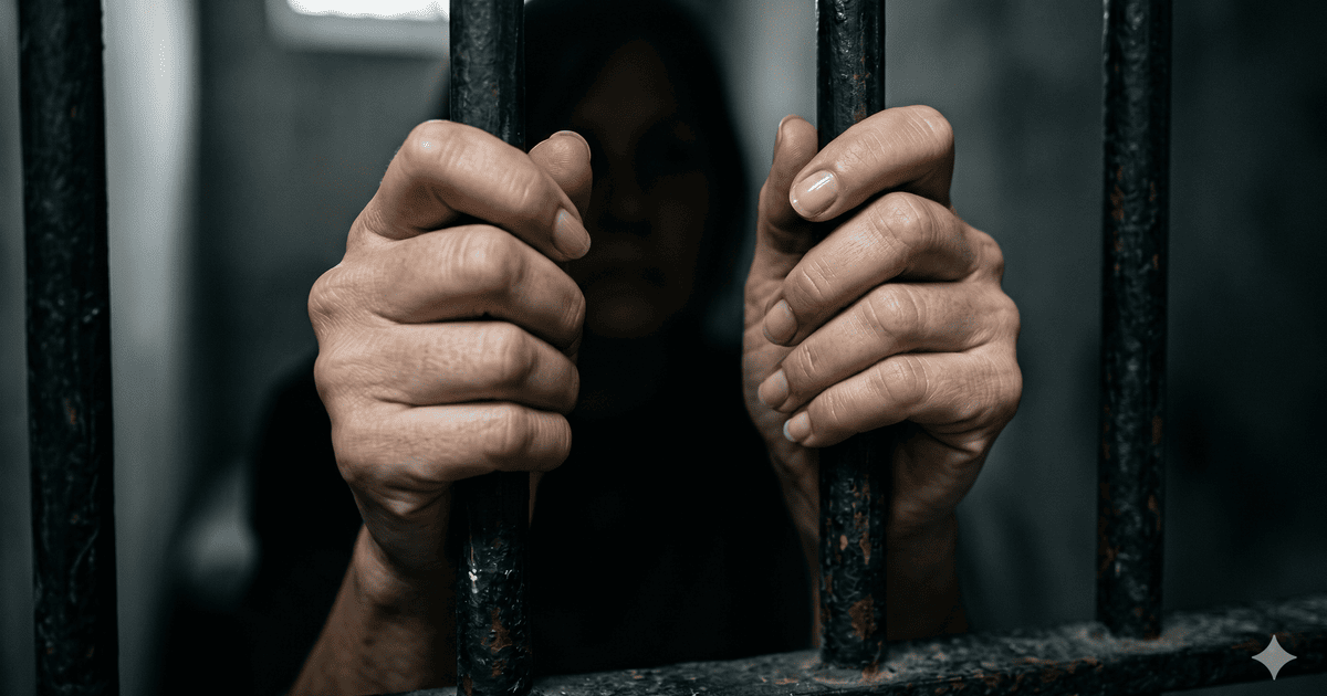 Жінка за ґратами