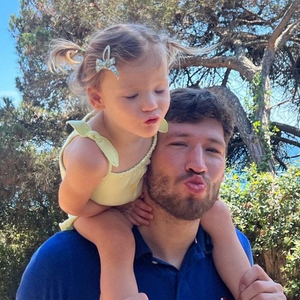 В’ячеслав Кравцов із донькою/Фото Instagram slava5555