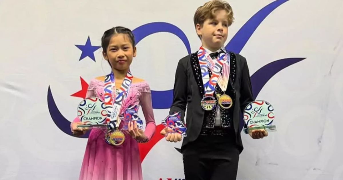 Анжела Янг и Шон Кей / Фото: Instagram/@angelayangskates
