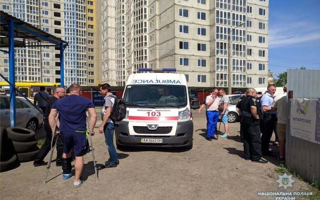Фото с места происшествия / © Полиция Киева / Facebook