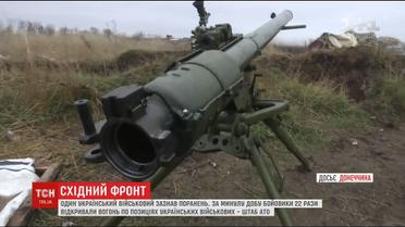 Ворог веде активний вогонь по всій лінії фронту