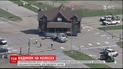 В американском Техасе по шоссе проехалось старинное здание