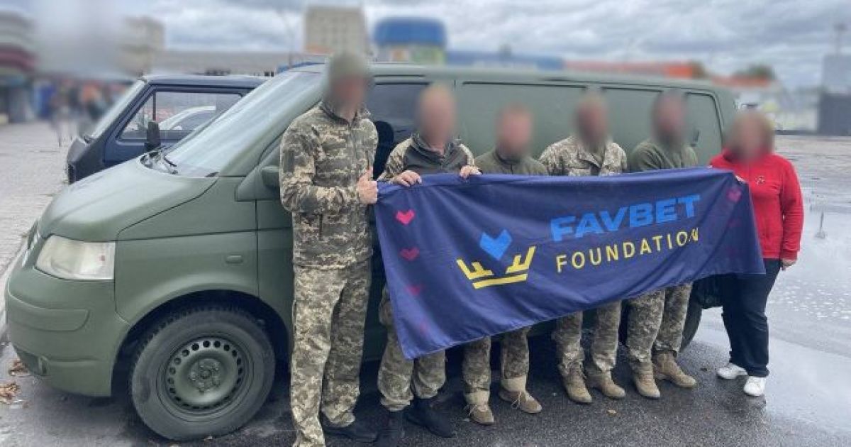 ЗСУ отримали ще один Volkswagen Transporter за сприяння Favbet Foundation
