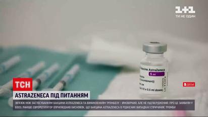 Новини світу: зв'язок між застосуванням вакцини від "АстраЗенека" та виникненням тромбозу ймовірний