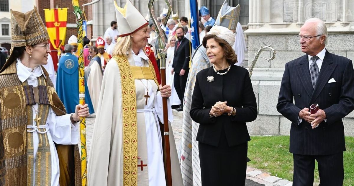 Королева Сильвия и король Карл Густав