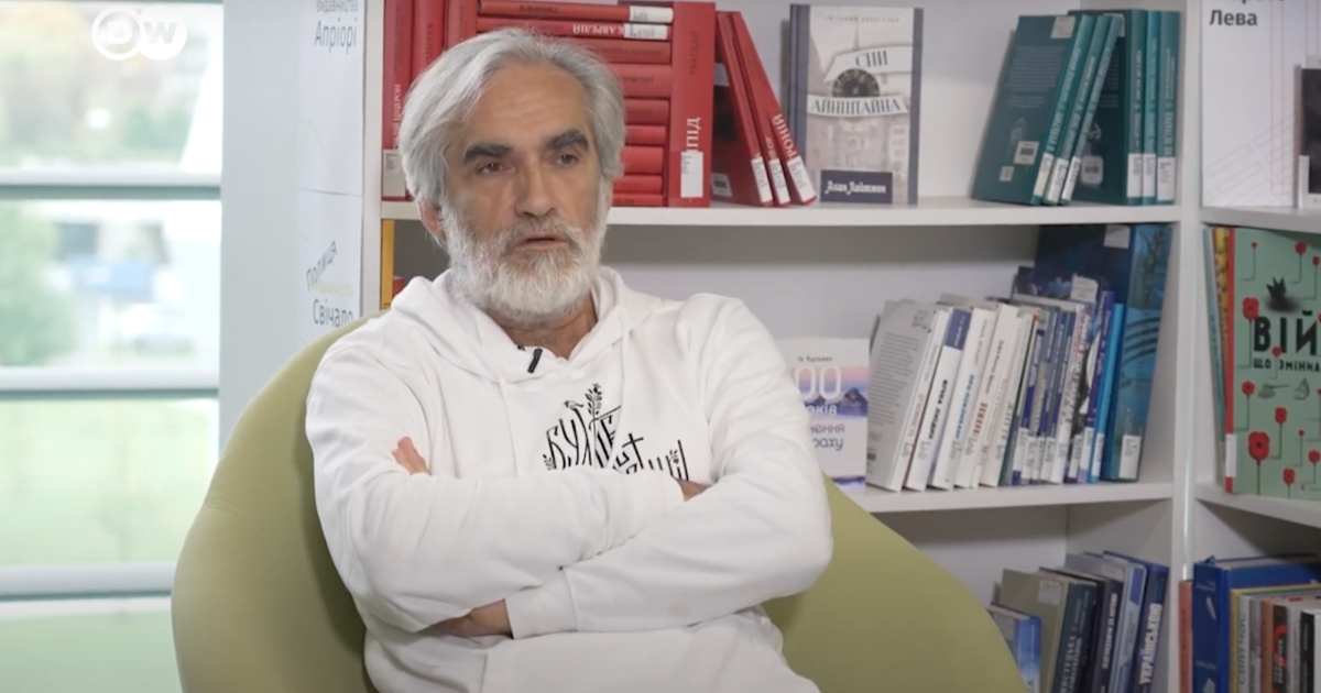 Доктор исторических наук, профессор Украинского католического университета Ярослав Грицак/Скриншот с интервью для DW