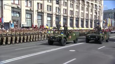 На параді до Дня Незалежності вперше пролунало у якості привітання "Слава Україні"