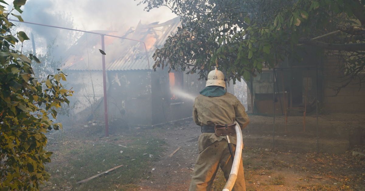 В штабе ООС назвали возможную причину масштабных пожаров в Луганской области