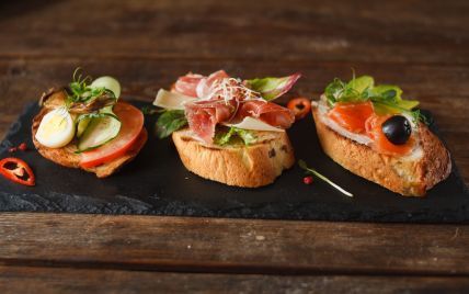 Канапе-пати: рецепты вкусных бутербродов