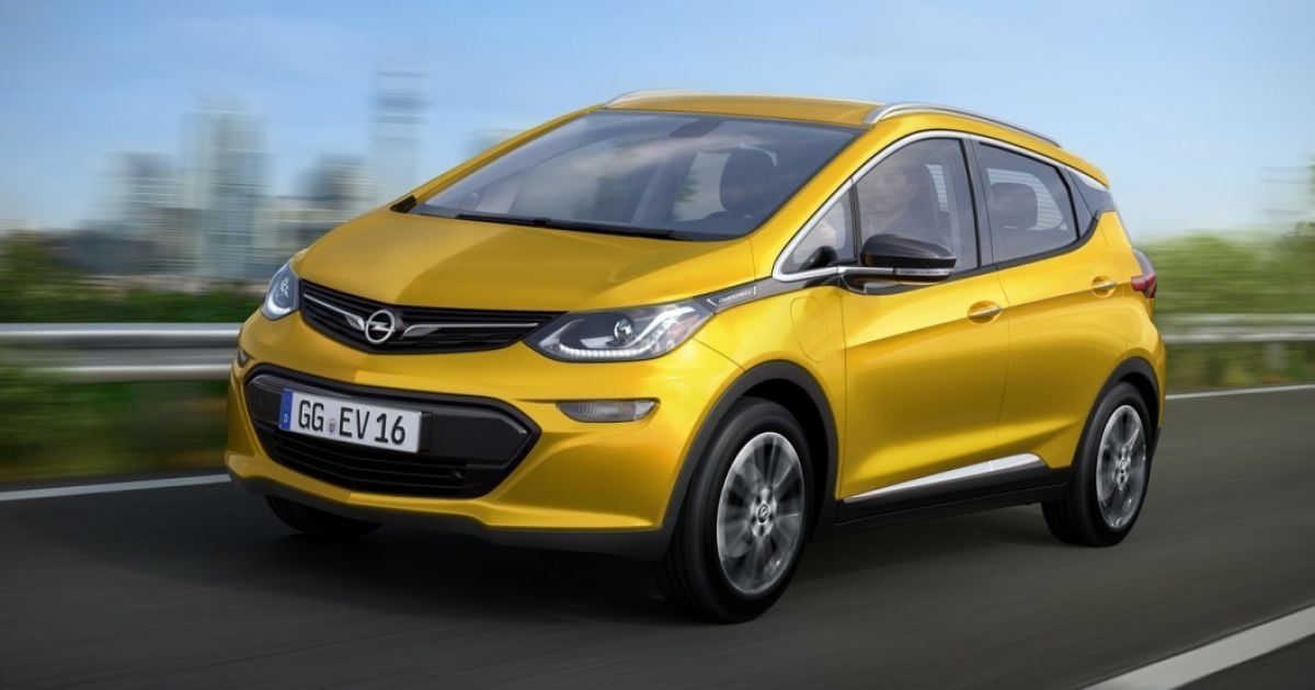 Opel представил новый электрокар Ampera-e