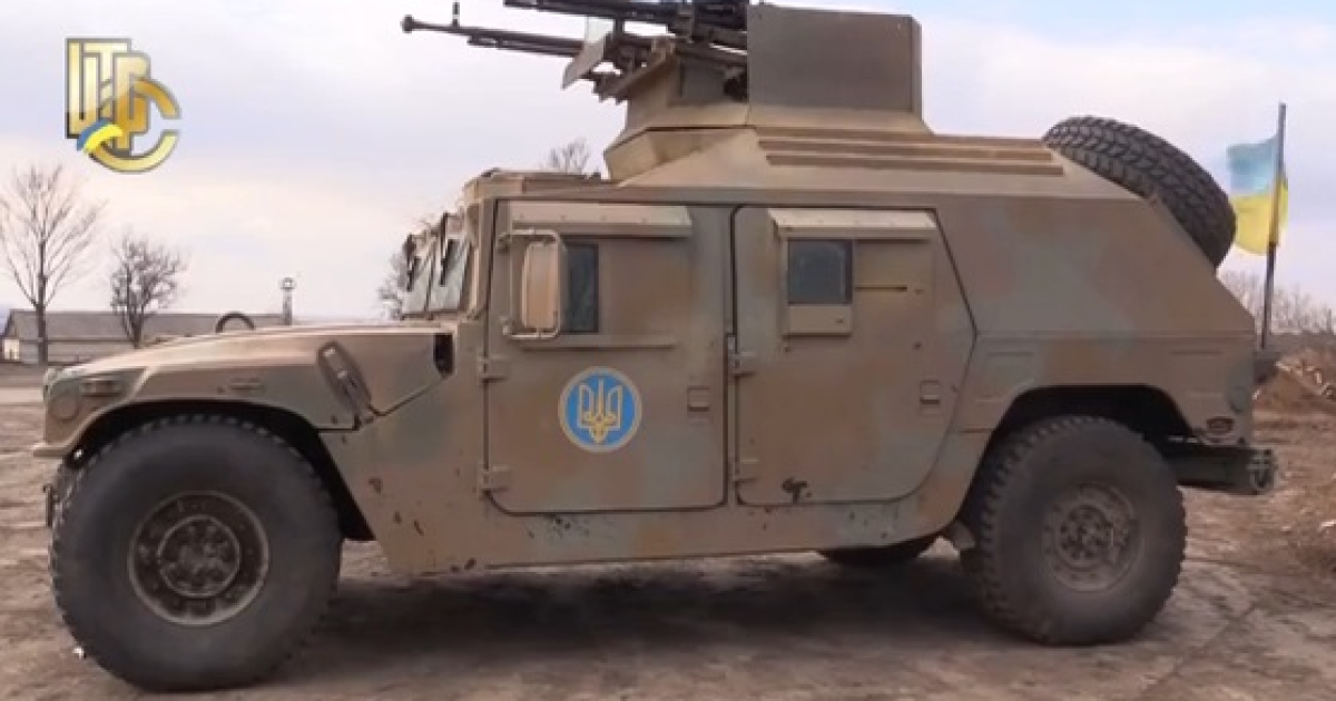 Humvee будет с украинским высокоточным оружием.
