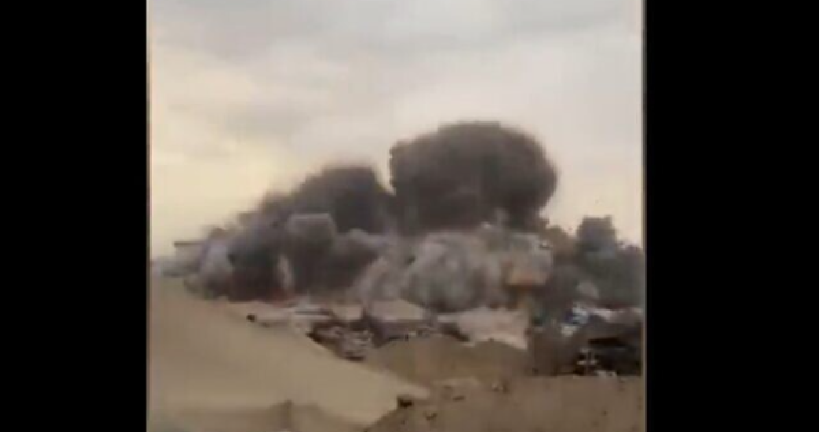 ЦАХАЛ взорвал здание парламента ХАМАСа в Газе / Фото: скрин